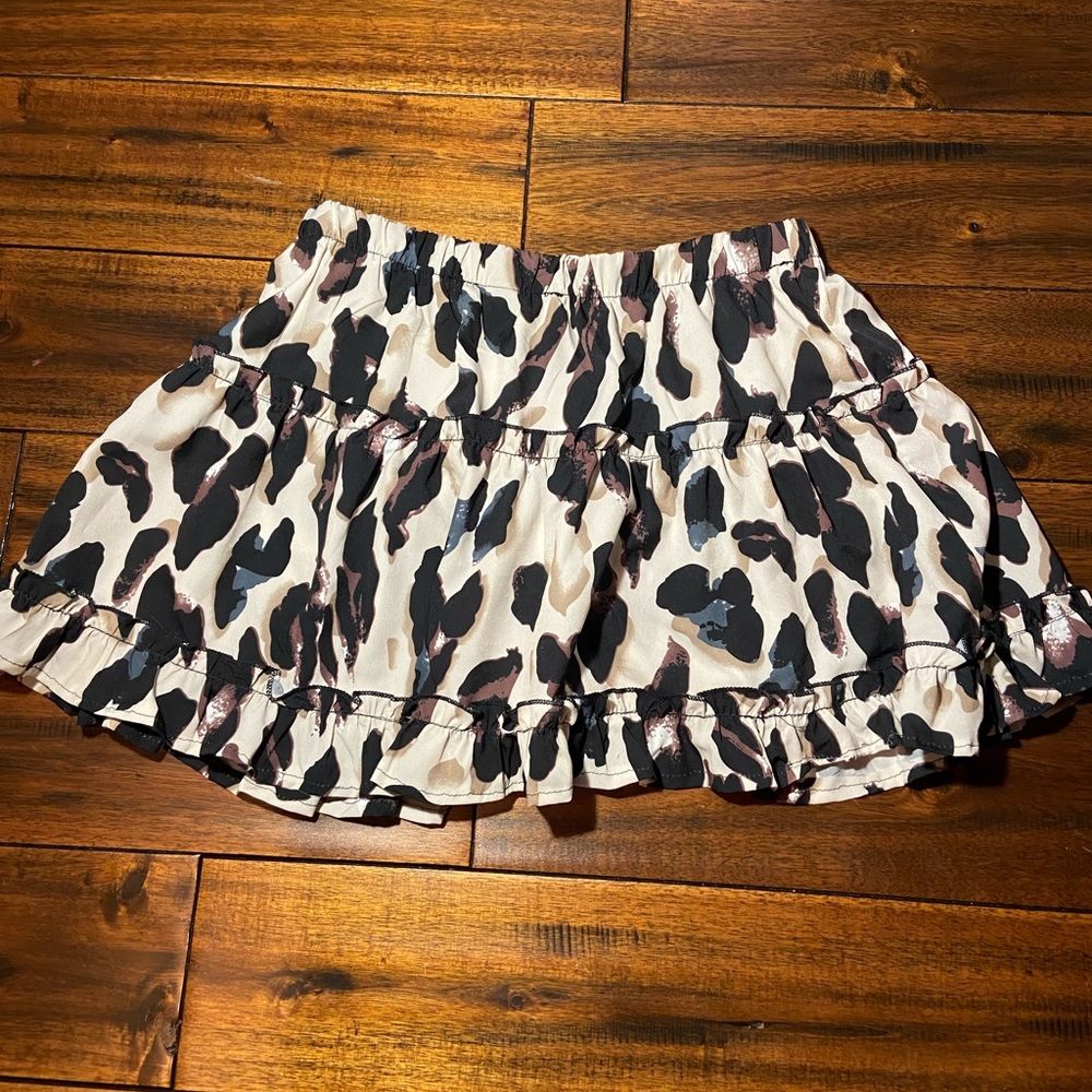 Cheetah Print Skirt